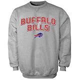 Reebok Buffalo Bills Ash Double Arch Long Sleeve Sweatshirt