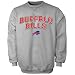 Reebok Buffalo Bills Ash Double Arch Crew Sweatshirt