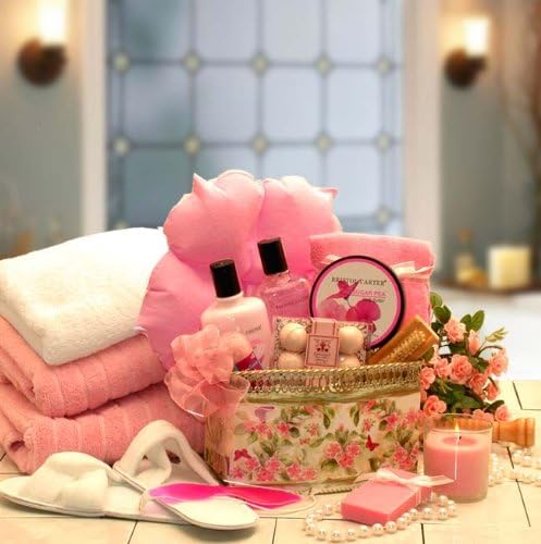 Spa Gift Basket Perfectly Pampered Bath &amp; Body