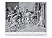 Cynewulf of Wessex Slain at Merton Art Giclee Poster Print by Richard Caton Woodville, 24x18