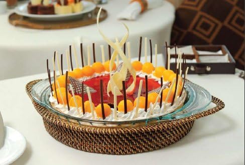 Calaisio Round Baker Plate with Pyrex Dish