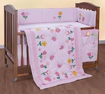 "Garden Friends" 5-Piece Baby's Crib Set