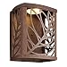 Kichler Lighting 49251AGZ LED Takil 13-Inch Light Outdoor LED Wall Lantern, Aged Bronze