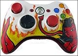 Red Devil Girl Custom Painted Xbox 360 5 Mode Rapid Fire Adjustable Modded Wireless Controller Remot