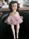 VINTAGE COLLECTIBLE HARD PLASTIC DOLL-1950′S BALLERINA