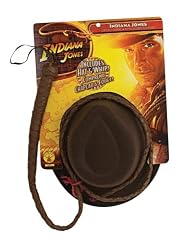 Adult Indiana Jones Costume Whip and Hat