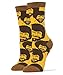 Oooh Yeah Women's Luxury Combed Cotton Crew Socks - Funny
