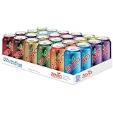 Zevia All Natural Soda, Rainbow Case, 12-Ounce Cans (Pack of 24)