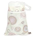 Bumkins Waterproof Quickie Bag-PVC, phthalate, and BPA free (Rose Circles)