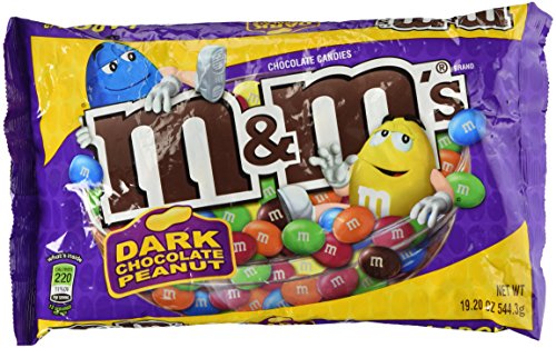 M&MS Dark Chocolate Peanut, 19.20 oz