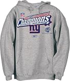 New York Giants 2007 NFC Champions Official Locker Room Hooded Sweatshirt