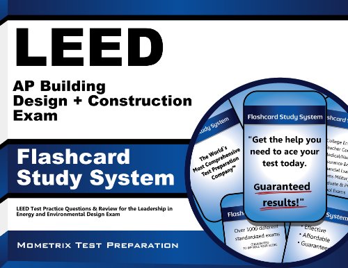 leed ap building design construction exam flashcard study system leed test practice questions  review for