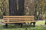 Engineered Plastic Systems GB8 8ft Garden Bench in Ceder
