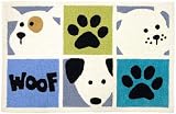 Jellybean Woof Puppies Accent Area Rug