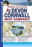A-Z Visitors' Atlas and Guide of Devon, Cornwall and West Somerset (Visitors Atlas)