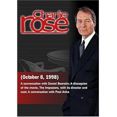 Charlie Rose with Daniel Boorstin; Stanley Tucci, Lili Taylor, Steve Buscemi & Campbell Scott; Paul Anka (October 8, 1998)