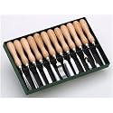 Grizzly H7756 Deluxe Carving Chisel 12 Pc. Set