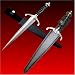 V for Vendetta Dagger with Belt Loop Leather Sheath