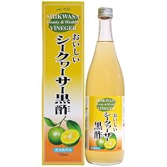 KRISE おいしいシークヮーサー黒酢 720ml