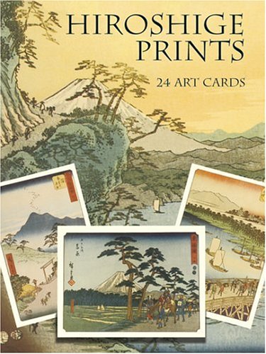 Dover Pubn Inc Hiroshige Prints: 24 Art Cards [With 24 Print Cards]: 24 Full-Colour Ready-to-Mail Cards from the Collection of the Elvehjem Museum ...