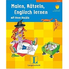 Malen, Rätseln, Englisch lernen. Für Vor- und Grundschulalter. Mit Hexe Huckla (Taschenbuch)