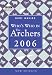 Who's Who in the "Archers" 2006