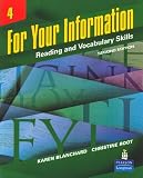 For Your Information 4: Reading and Vocabulary Skills (2nd Edition)
