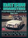 Datsun Roadsters Performance Portfolio 1960-71 (Brooklands Books Road Test Portfolio)