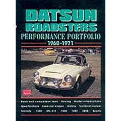 Datsun Roadsters Performance Portfolio 1960-71 (Brooklands Books Road Test Portfolio)