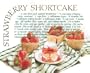 Kitchen Recipe Homemade Strawberry Shortcake 16x20 Art Print
