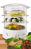 Hinari ST477 Lifestyle 3 Tier Steamer with instant steam function  from Pulse