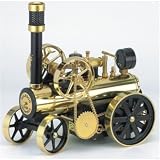 00430 - Wilesco D 430 - Dampf-Lokomobile schwarz/messing