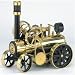 00430 - Wilesco D 430 - Dampf-Lokomobile schwarz/messing