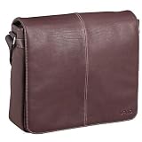 Sony - Sac en Bandouli&egrave;re - 15,4'' - Cuir - Marron