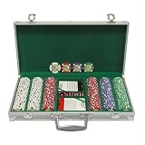 U.S. Army Seal 300 Poker Chips in Aluminum Case