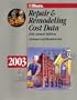 Repair & Remodeling Cost Data: Commercial/Residential (Means Commercial Renovation Cost Data)