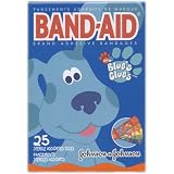  : Band-Aid Blue's Clues, 25 sterile assorted sizes band aids