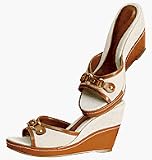 Avon Canvas Wedge with Gold Link