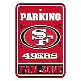 NFL San Francisco 49Ers Plastic Parking Signs