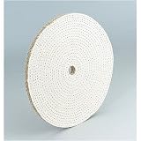 Woodstock International H1394 8 x 1/2 x 5/8 Laminated Sisal Buff Wheel, 4,000 RPM
