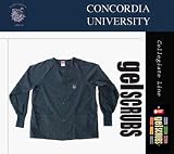 Concordia ( Seward ) Bulldogs Scrub Style Nursing Jacket from GelScrubs - B000BJKK7I