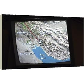 Canvas Prints of IFE Moving Map from Flightglobal