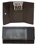Givenchy Black Leather And Fabric Key Holder GV60600035BK