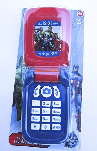 Marvel Avengers Flip Phone Toy Cell Phone