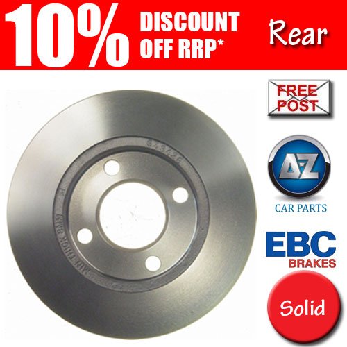 REAR EBC BRAKE DISCS - HONDA ACCORD 2.0 CE8 AUTO