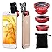 colour blind Clip-On 3 in 1 Mobile Cell Phone Camera Lens Kit, 180 Degree Fisheye Lens + 0.67X Wide Angle + 10X Macro Lens, RS.149.00