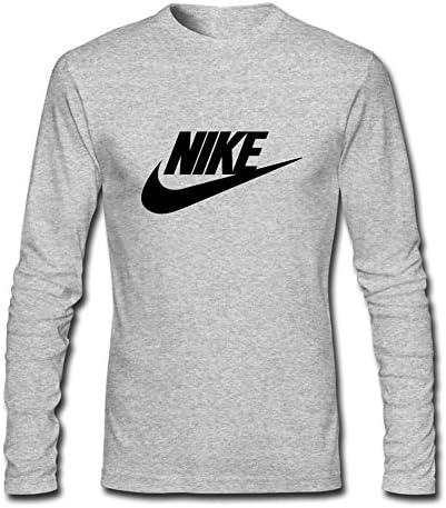 Merlingsiung Men's Nike Logo Long Sleeve T-Shirts