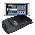Velcro Pocket Design Water Resistant Case For Nokia Lumia 710, N9, N8, 6303i, 2720 Fold & 1616, By DURAGADGET