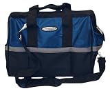 McGuire Nicholas 22316 16-Inch Wide Blue And Black Builders Tool Bag