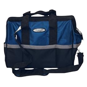 McGuire Nicholas 22316 16-Inch Wide Blue And Black Builders Tool Bag by McGuire Nicholas